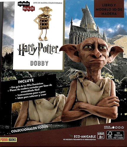 HARRY POTTER (DOBBY) (COLECCION INCREDIBUILDS) [LIBRO + MODELO 3D