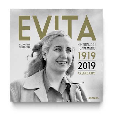Papel EVITA 2019 CENTENARIO DE SU NACIMIENTO 1919-2019 (CALENDARIO DE PARED) (CARTONE)