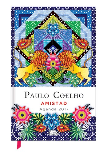 Papel PAULO COELHO AGENDA 2017 (AMISTAD) (AZUL) (RUSTICO)