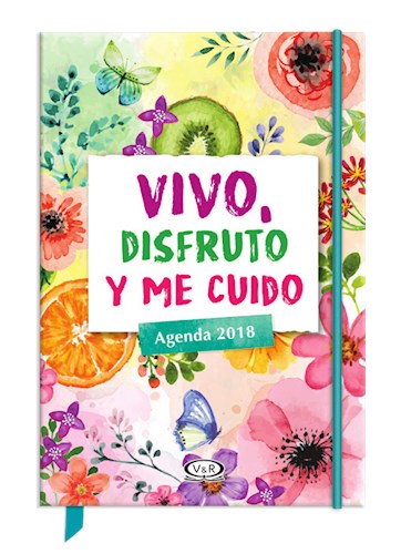 Papel AGENDA 2018 VIVO DISFRUTO Y ME CUIDO (BOLSILLO) (RUSTICA)