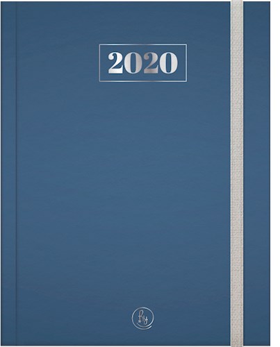 Papel AGENDA 2020 BLUE [LINEA PREMIUM] [SEMANAL] [CON MARCAPAGINAS] (CARTONE)