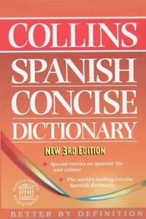 Papel COLLINS SPANISH CONCISE DICTIONARY N/E 3/EDITION