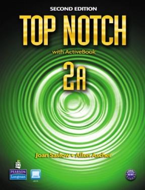 Papel TOP NOTCH 2A STUDENT'S BOOK WITH ACTIVEBOOK (SECOND EDITION)