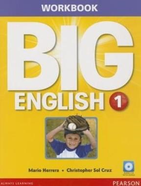 Papel BIG ENGLISH 1 WORKBOOK WITH MP3 WORKBOOK AUDIO FILES (AMERICAN ENGLISH)