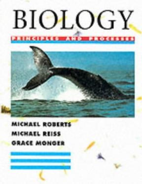 Papel BIOLOGY PRINCIPLES AND PROCESSES