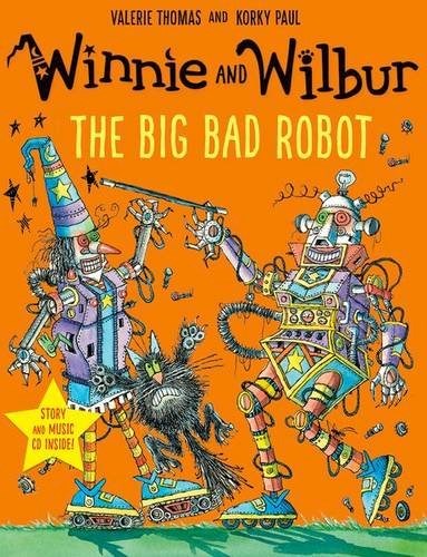 Papel WINNIE AND WILBUR THE BIG BAD ROBOT (STORY AND MUSIC CD INSIDE) (RUSTICA)