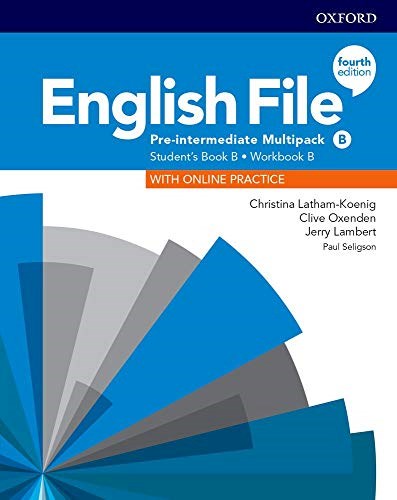 Papel ENGLISH FILE PRE INTERMEDIATE MULTIPACK B STUDENT'S BOOK B WORKBOOK B (4 ED) (WITH ONLINE PRACTICE)