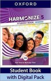 Papel HARMONIZE 5 STUDENT BOOK OXFORD [B2] WITH DIGITAL PACK (NOVEDAD 2023)
