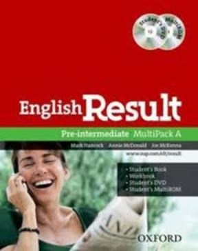 Papel ENGLISH RESULT PRE INTERMEDIATE MULTIPACK A (WITH STUDE  NT'S DVD + MULTIROM)