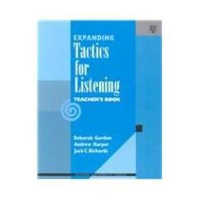 Papel EXPANDING TACTICS FOR LISTENING STUDENT'S