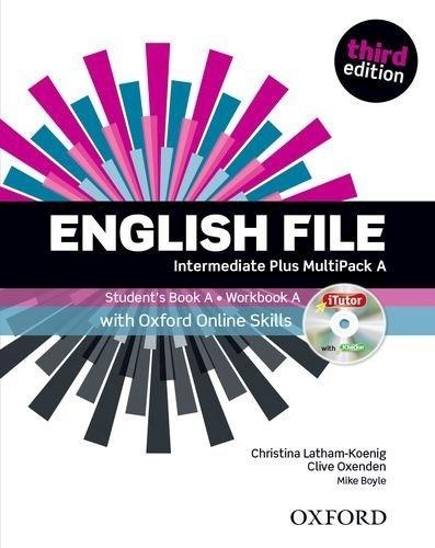 Papel ENGLISH FILE INTERMEDIATE PLUS MULTIPACK A (STUDENT'S BOOK + WORKBOOK) (WITH OXFORD ONLINE SKILLS)