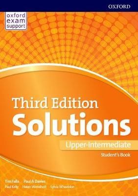 Papel SOLUTIONS UPPER INTERMEDIATE STUDENT'S BOOK OXFORD (THIRD EDITION) (OXFORD EXAM SUPPORT) (NOV. 2018)