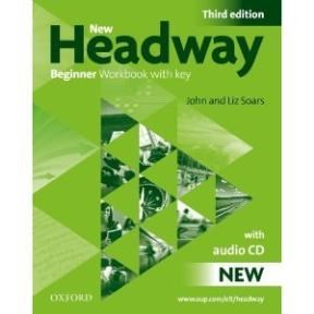 Papel NEW HEADWAY BEGINNER WORKBOOK WITH KEY (WITH AUDIO CD)  (THIRD EDITION)
