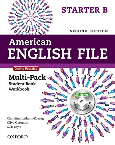 Papel AMERICAN ENGLISH FILE STARTER MULTIPACK B WITH ONLINE PRACTICE