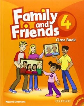 Papel FAMILY AND FRIENDS 4 CLASS BOOK OXFORD (WITH MULTI ROM)