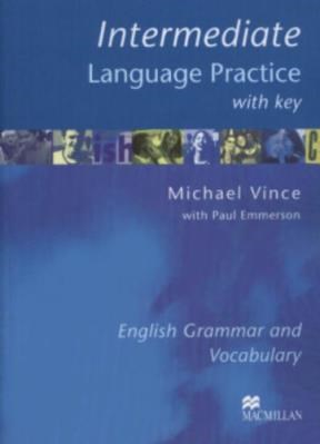 Papel NEW INTERMEDIATE LANGUAGE PRACTICE WITH KEY (WITH CD ROM) [3/EDITION]