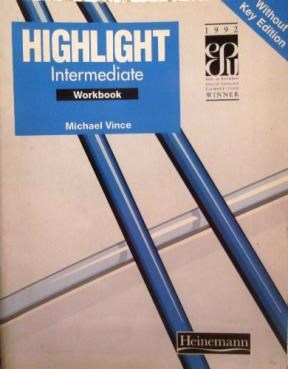 Papel HIGHLIGHT UPPER INTERMEDIATE WORKBOOK [WITHOUT KEY]
