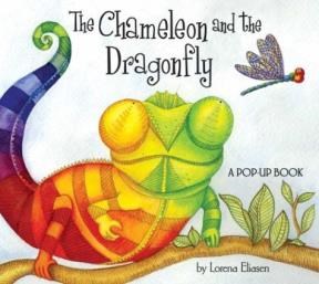Papel CHAMELEON AND THE DRAGONFLY