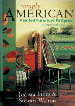 Papel SIMPLY AMERICAN PAINTED FURNITURE PATTERNS TO PULL OUT AND TRACE