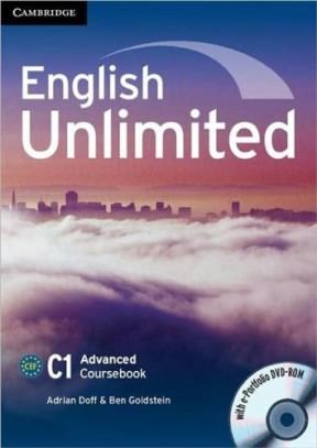 Papel ENGLISH UNLIMITED C1 ADVANCED COURSEBOOK (WITH E-PORTFO  LIO DVD-ROM)
