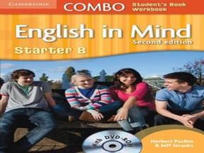 Papel ENGLISH IN MIND STARTER B COMBO STUDENT'S BOOK + WORKBO  OK + DVD (SECOND EDITION)