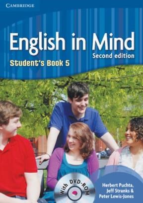 Papel ENGLISH IN MIND 5 STUDENT'S BOOK (SECOND EDITION) (WITH  DVD-ROM)