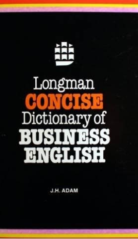 Papel LONGMAN CONCISE DICTIONARY OF BUSINESS ENGLISH