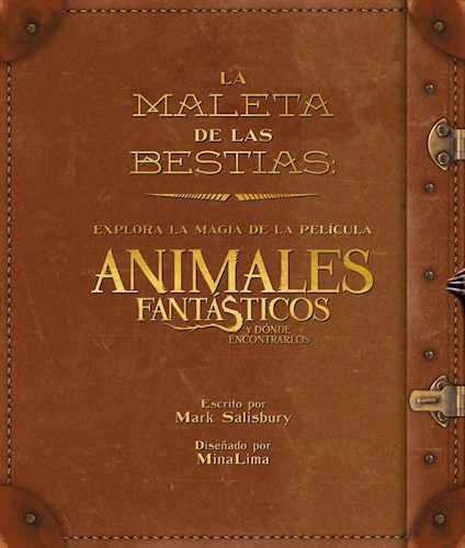 Papel MALETA DE LAS CRIATURAS ANIMALES FANTASTICOS Y DONDE ENCONTRARLOS (CARTONE)