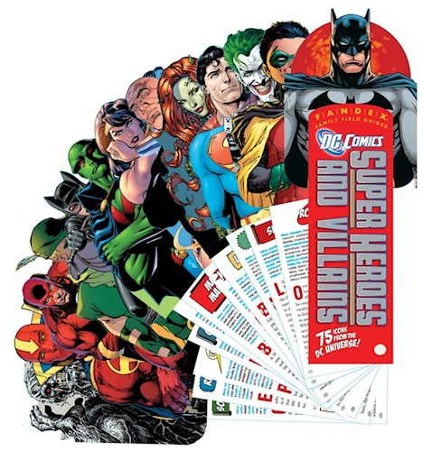 Papel DC COMICS SUPER HEROES AND VILLAINS (FANDEX DELUXE EDITION) (CARTONE)