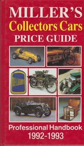Papel MILLER'S COLLECTORS CARS PRICE GUIDE PROFESSIONAL HANDB