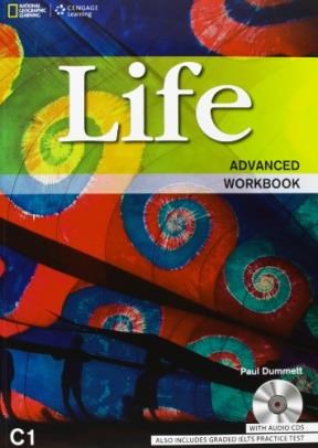 Papel LIFE ADVANCED C1 (WORKBOOK + CD ALSO INCLUDES GRADED IELTS PRACTICE TEST)
