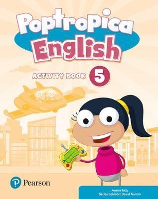 Papel POPTROPICA ENGLISH 5 ACTIVITY BOOK PEARSON (BRITISH ENGLISH) (NOVEDAD 2018)