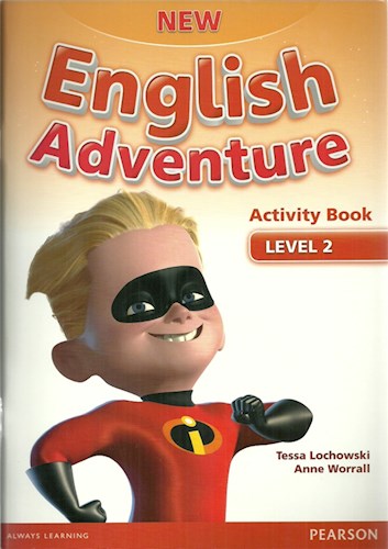 Papel NEW ENGLISH ADVENTURE 2 ACTIVITY BOOK + CD
