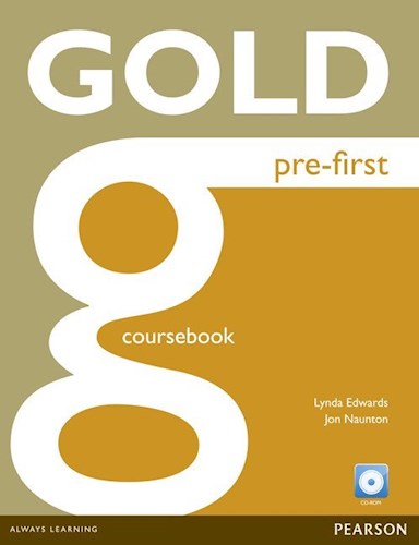 Papel GOLD PRE FIRST COURSEBOOK (WITH CD ROM)