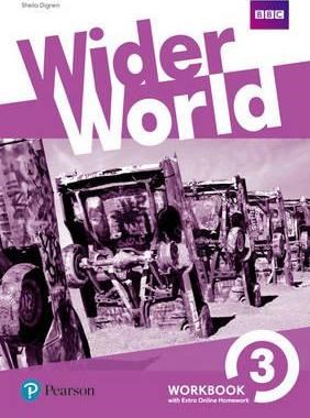 Papel WIDER WORLD 3 WORKBOOK PEARSON (WITH EXTRA ONLINE HOMEWORK) (NOVEDAD 2018)