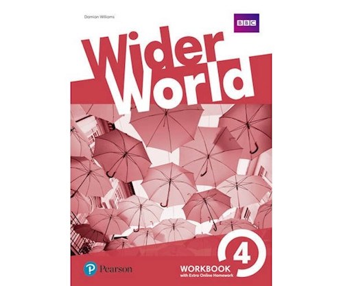 Papel WIDER WORLD 4 WORKBOOK PEARSON (WITH EXTRA ONLINE HOMEWORK) (NOVEDAD 2018)