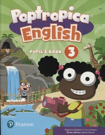 Papel POPTROPICA ENGLISH 3 PUPIL'S BOOK PEARSON (WITH ONLINE ACCESS CODE) (BRITISH ENGLISH) (NOVEDAD 2018)