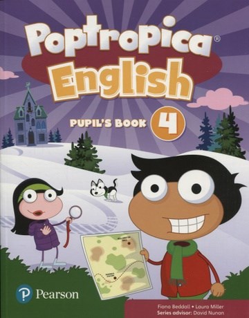 Papel POPTROPICA ENGLISH 4 PUPIL'S BOOK PEARSON (WITH ONLINE ACCESS CODE) (BRITISH ENGLISH) (NOVEDAD 2018)