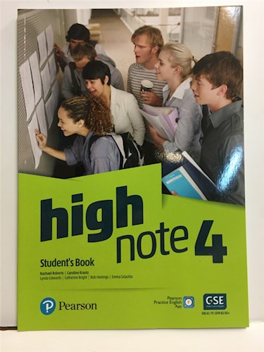 Papel HIGH NOTE 4 STUDENT'S BOOK PEARSON [GSE 61-75] [CEFR B2/B2+] (NOVEDAD 2021)