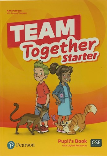Papel TEAM TOGETHER STARTER PUPIL'S BOOK PEARSON [CEFR PRE A1] (NOVEDAD 2021)