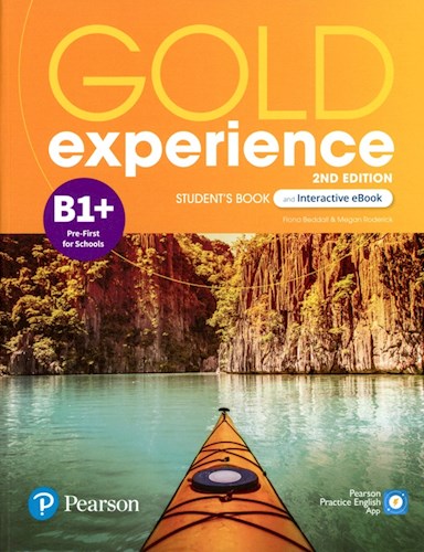 Papel GOLD EXPERIENCE B1+ PRE FIRST FOR SCHOOLS PEARSON (STUDENT'S BOOK AND INTERACTIVE BOOK) (2 EDITION)