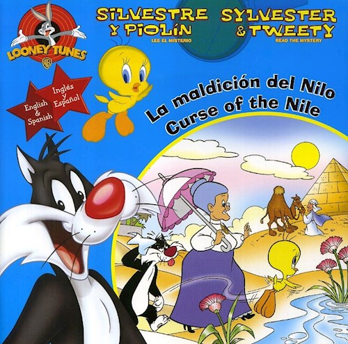 Papel MALDICION DEL NILO / CURSE OF THE NILE (SILVESTRE Y PIO LIN LEE EL MISTERIO)(INGLES Y ESPAÑOL)