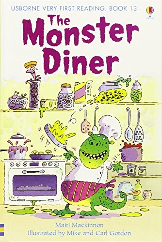 Papel MONSTER DINER (USBORNE VERY FIRST READING BOOK 13) (CARTONE)