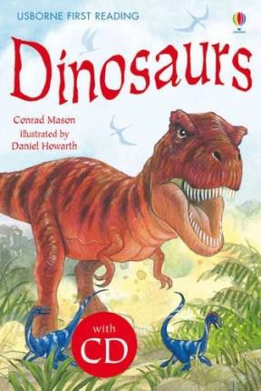 Papel DINOSAURS (USBORNE FIRST READING) (LEVEL THREE) (WITH CD) (CARTONE)