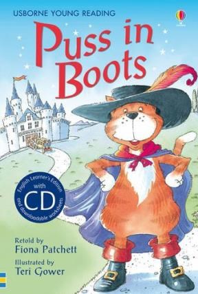 Papel PUSS IN BOOTS (USBORNE YOUNG READERS) (WITH CD) (CARTON  E)