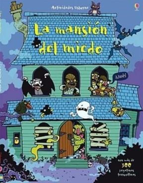 Papel MANSION DEL MIEDO (LIBRO DE PEGATINAS) (CON MAS DE 300 PEGATINAS TERRORIFICAS)