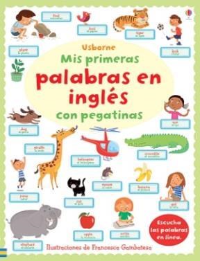 Papel MIS PRIMERAS PALABRAS EN INGLES CON PEGATINAS