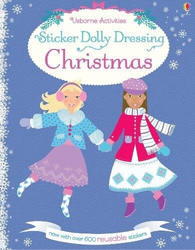 Papel CHRISTMAS (STICKER DOLLY DRESSING) (WITH 600 REUSABLE STICKERS) (USBORNE ACTIVITIES) (RUSTICA)