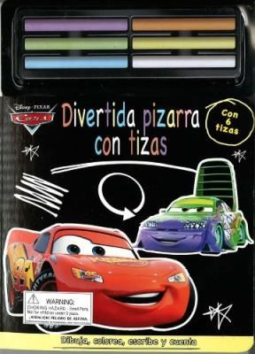 Papel CARS DIVERTIDA PIZARRA CON TIZAS (CARTONE)