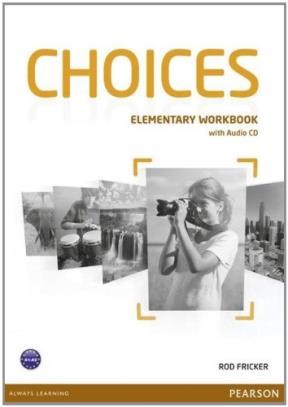 Papel CHOICES ELEMENTARY WORKBOOK PEARSON (WITH AUDIO CD)